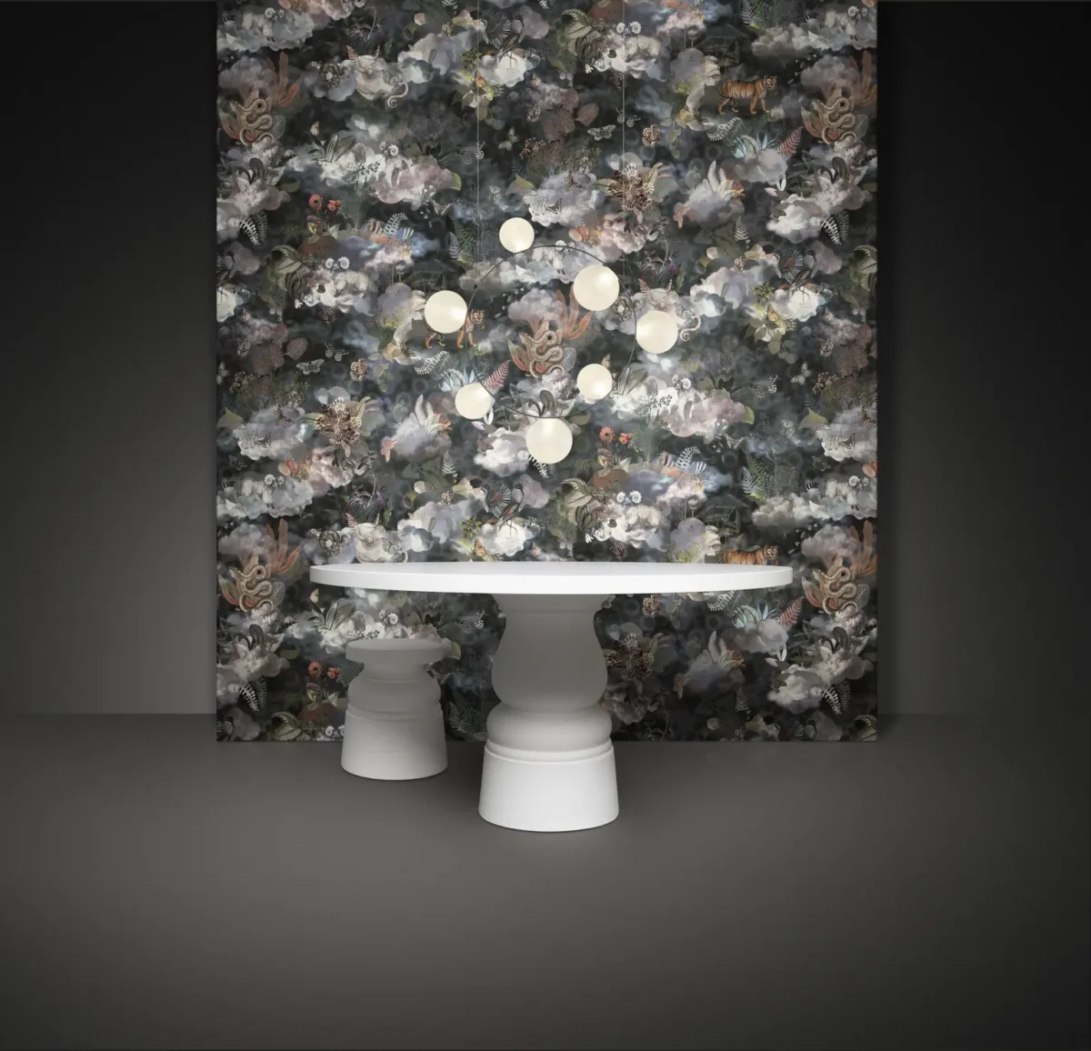 High-end Memento Moooi Medley Wallcovering, unique design for refined spaces.