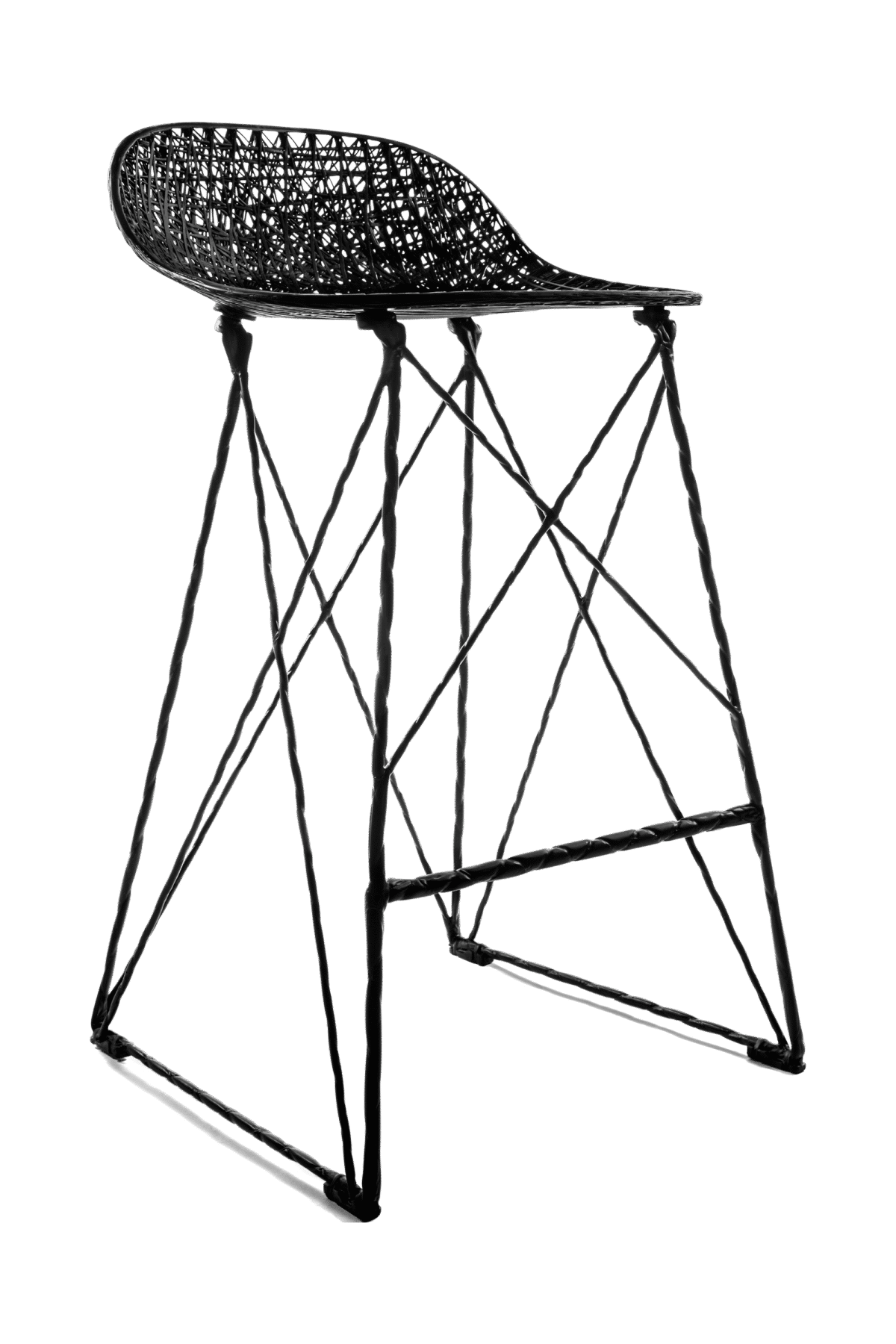 Carbon Bar Stool by Moooi – contemporary Italian bar stool featured at Italcasa Design showroom in Birmingham, Michigan