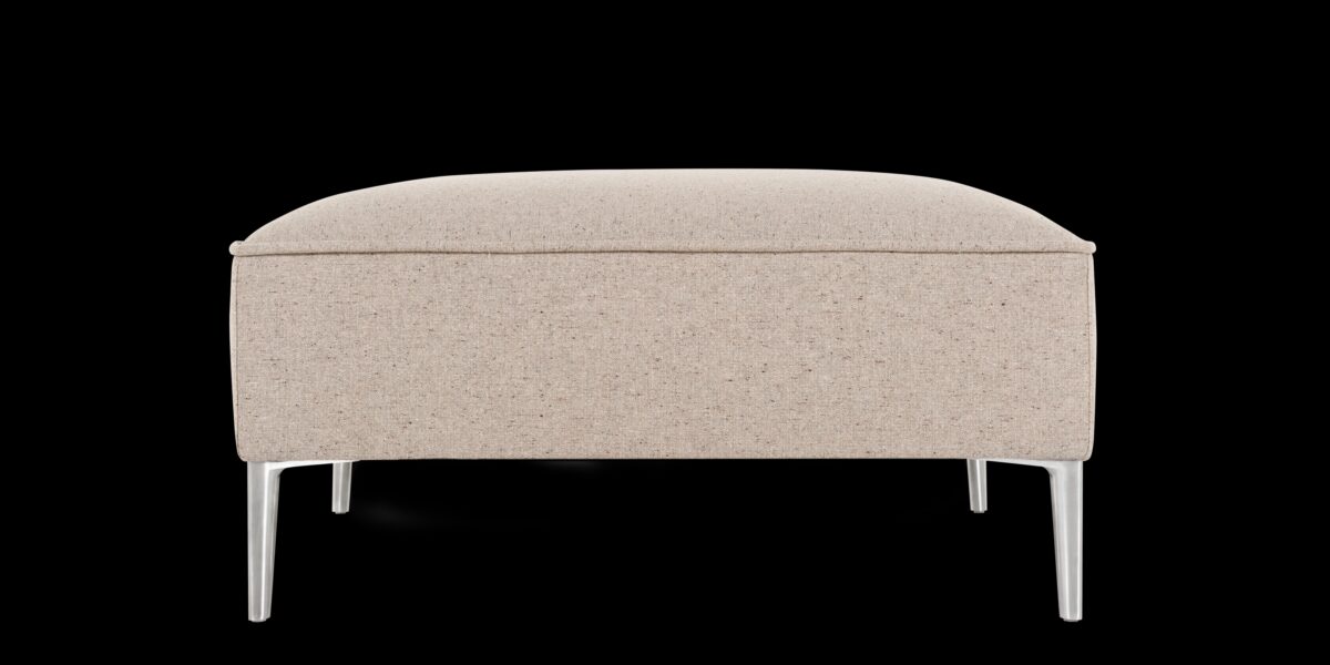 Elegant Sofa So Good Footstool by Moooi, showcasing a minimalist design with clean lines and high-quality materials. Visit Italcasa Design, Troy, Michigan to view this piece.