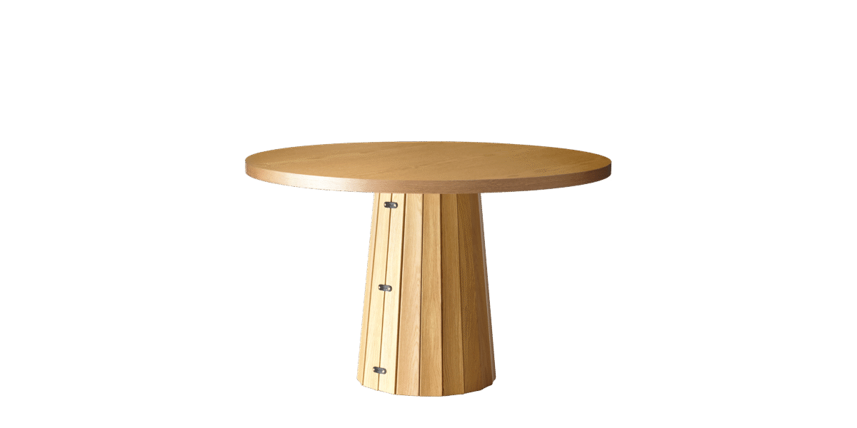 Stylish Moooi Bodhi bar table in upscale interior
