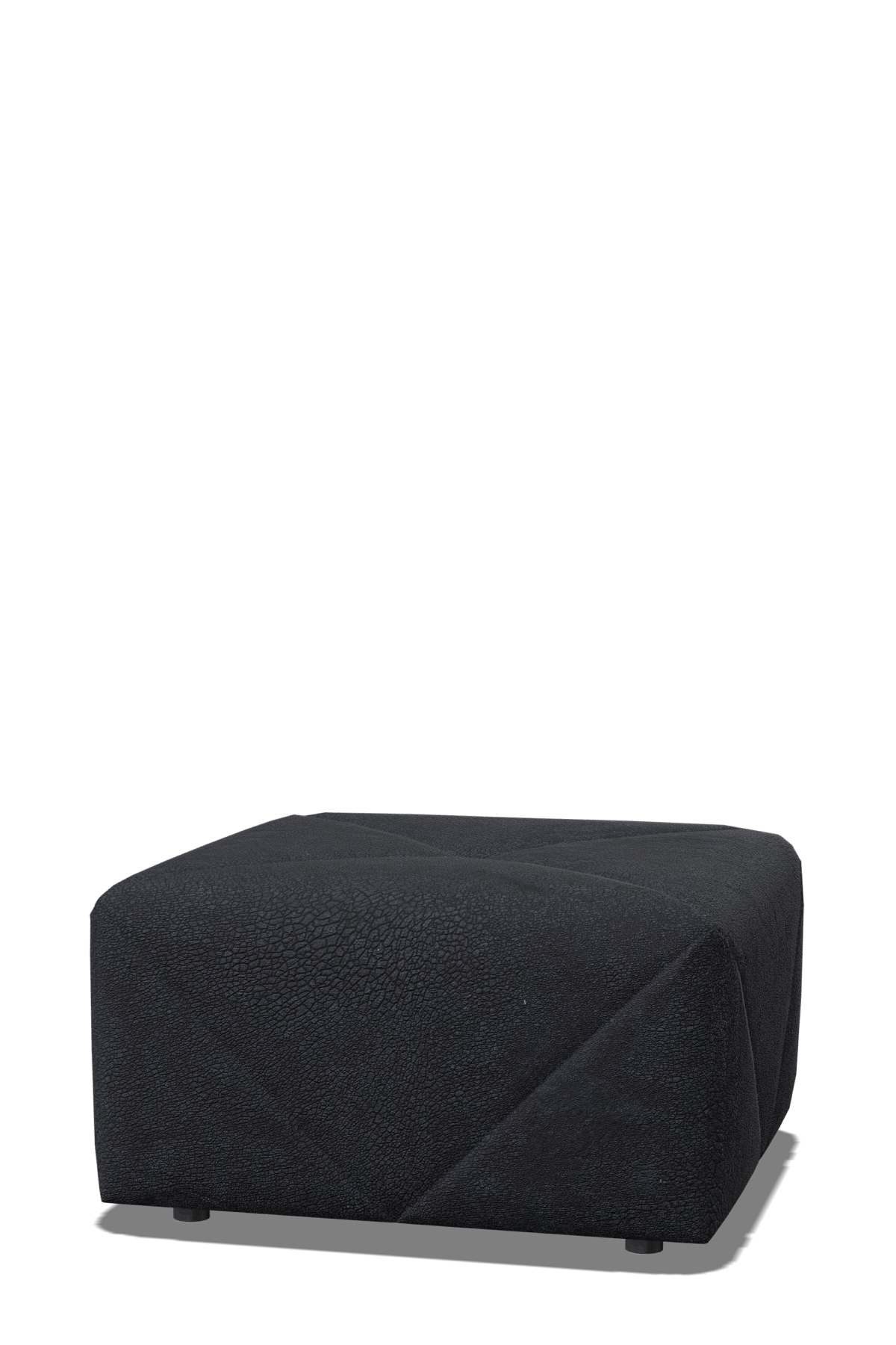 Close-up of soft BFF footstool design by Moooi