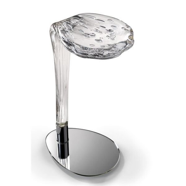 HEART 40 Reflex luxury Italian table with sculptural base for upscale dining rooms in Royal Oak Michigan