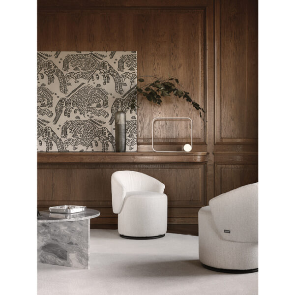 Madeleine Swivel by Nicoline, offering luxurious comfort and modern design for living rooms in Royal Oak, Michigan.