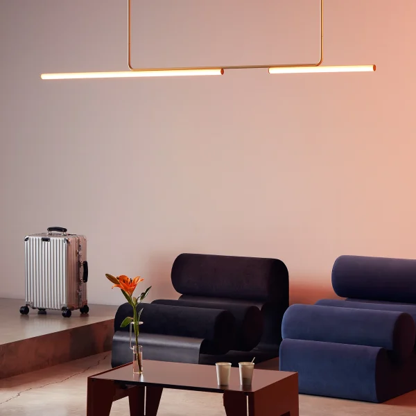 “Contemporary hanging lamp Sips by Marset – ideal for modern kitchens, bars, or workspaces”