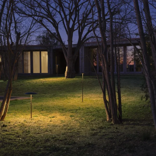“Ginger by Marset contemporary lighting – slim profile lamp with soft ambient illumination”