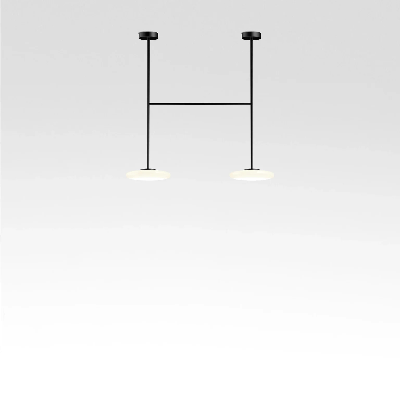 “Ihana by Marset pendant lamp – elegant round glass shade with warm, diffused light”