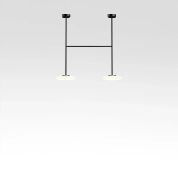 “Ihana by Marset pendant lamp – elegant round glass shade with warm, diffused light”