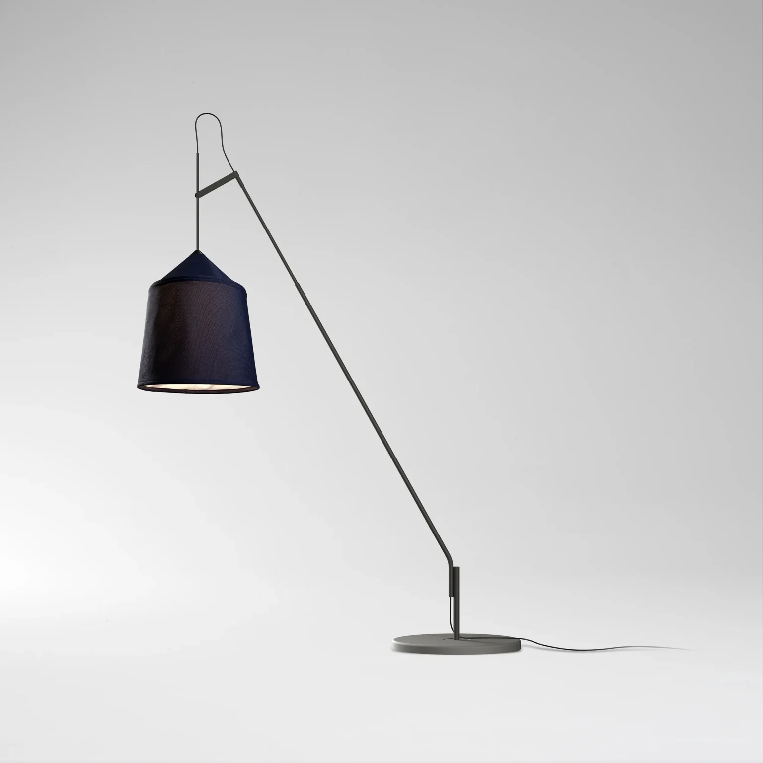 “Jaima by Marset designer ceiling lamp – minimalist fabric pendant for cozy interiors”