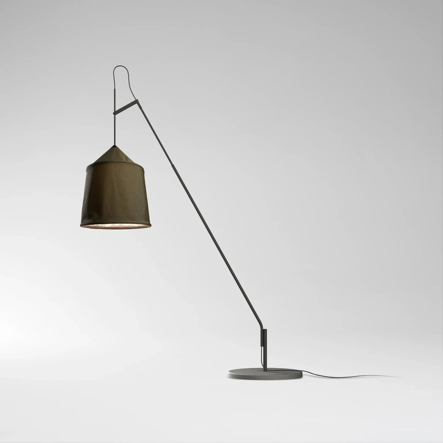 “Jaima by Marset stylish pendant light – smooth curved shade with soft warm illumination”