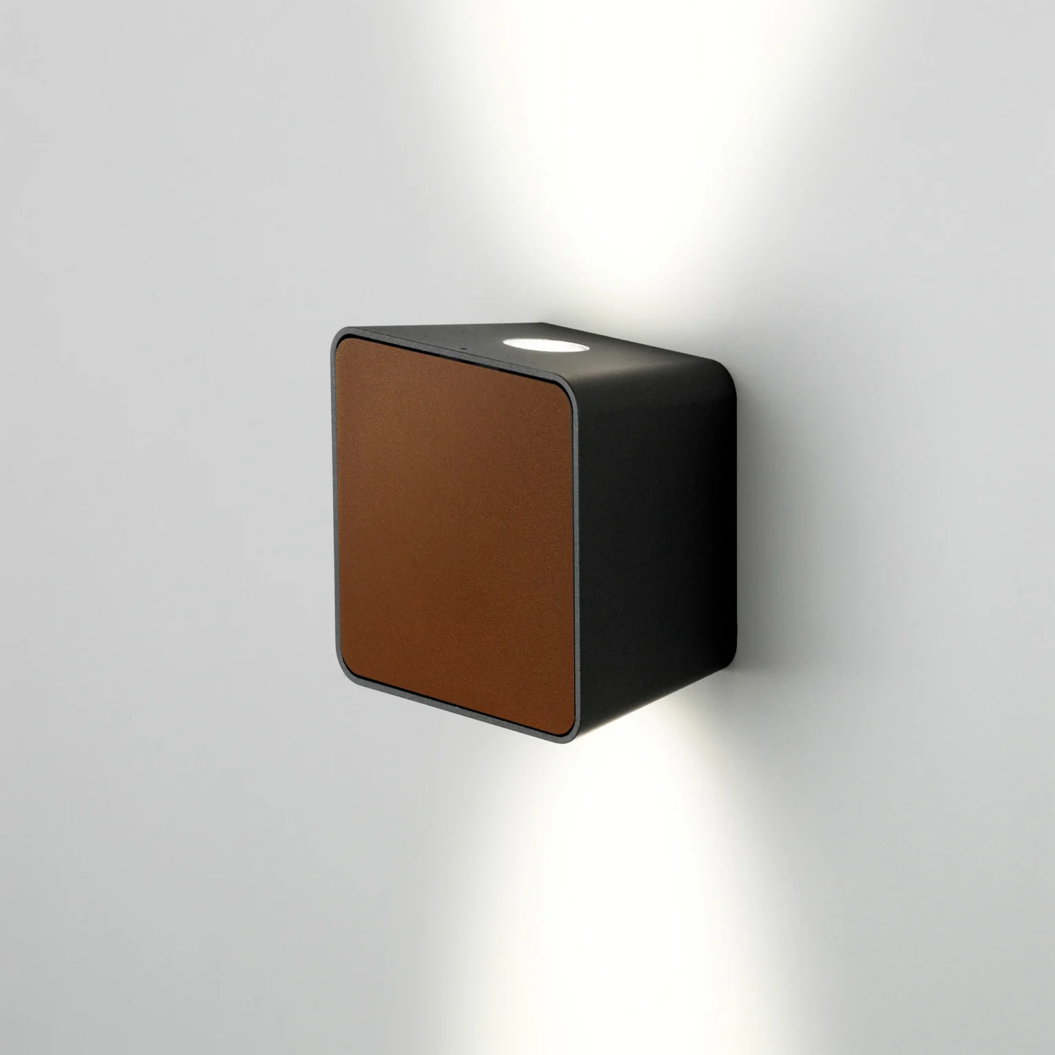 “Lab by Marset modern exterior wall lamp – compact geometric form for architectural outdoor lighting”