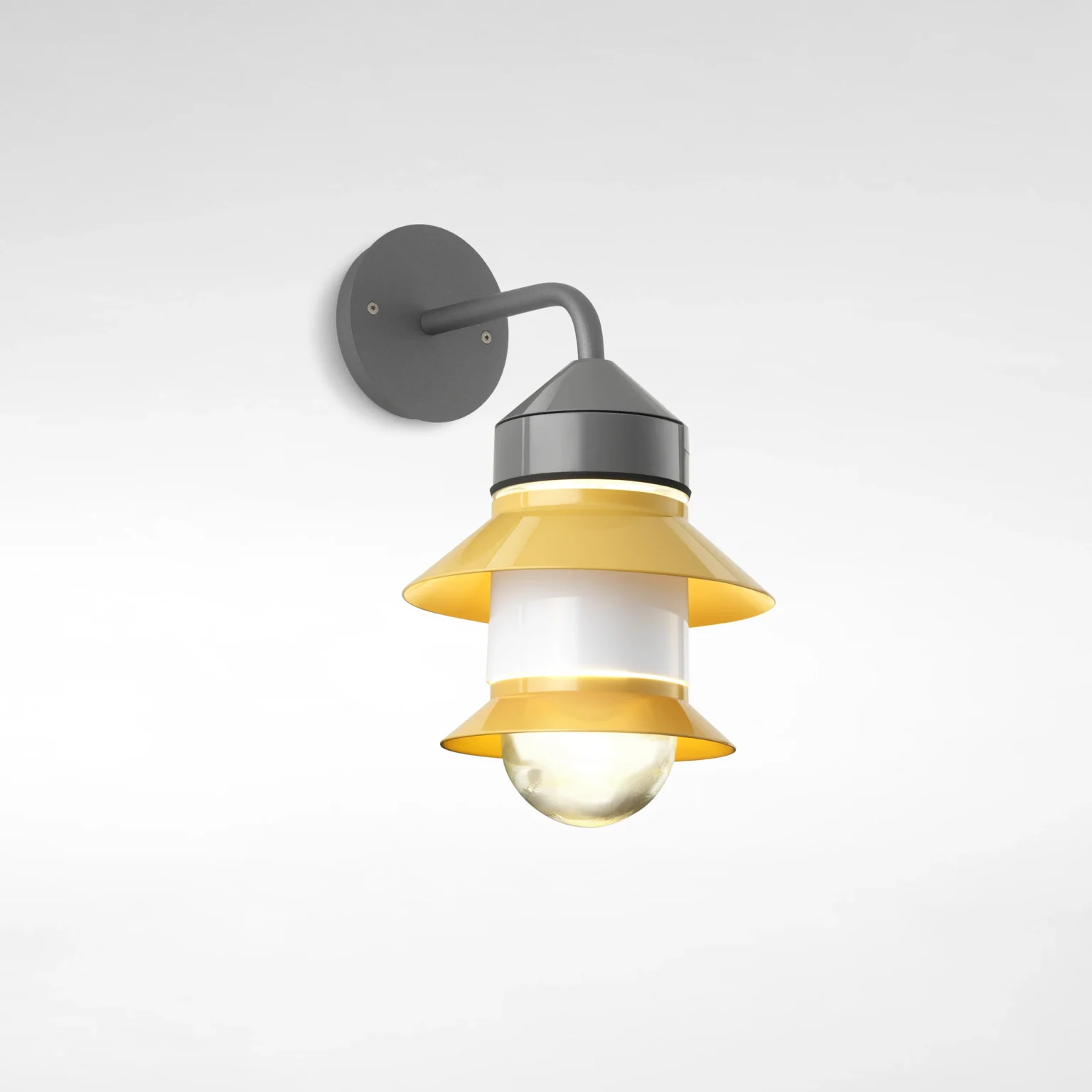 “Santorini by Marset modern exterior light – suspended fixture with adjustable glass shades and nautical design