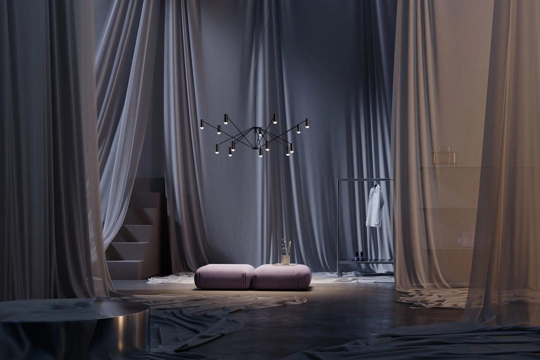 “The W by Marset contemporary reading lamp – minimalist wall sconce with warm illumination”