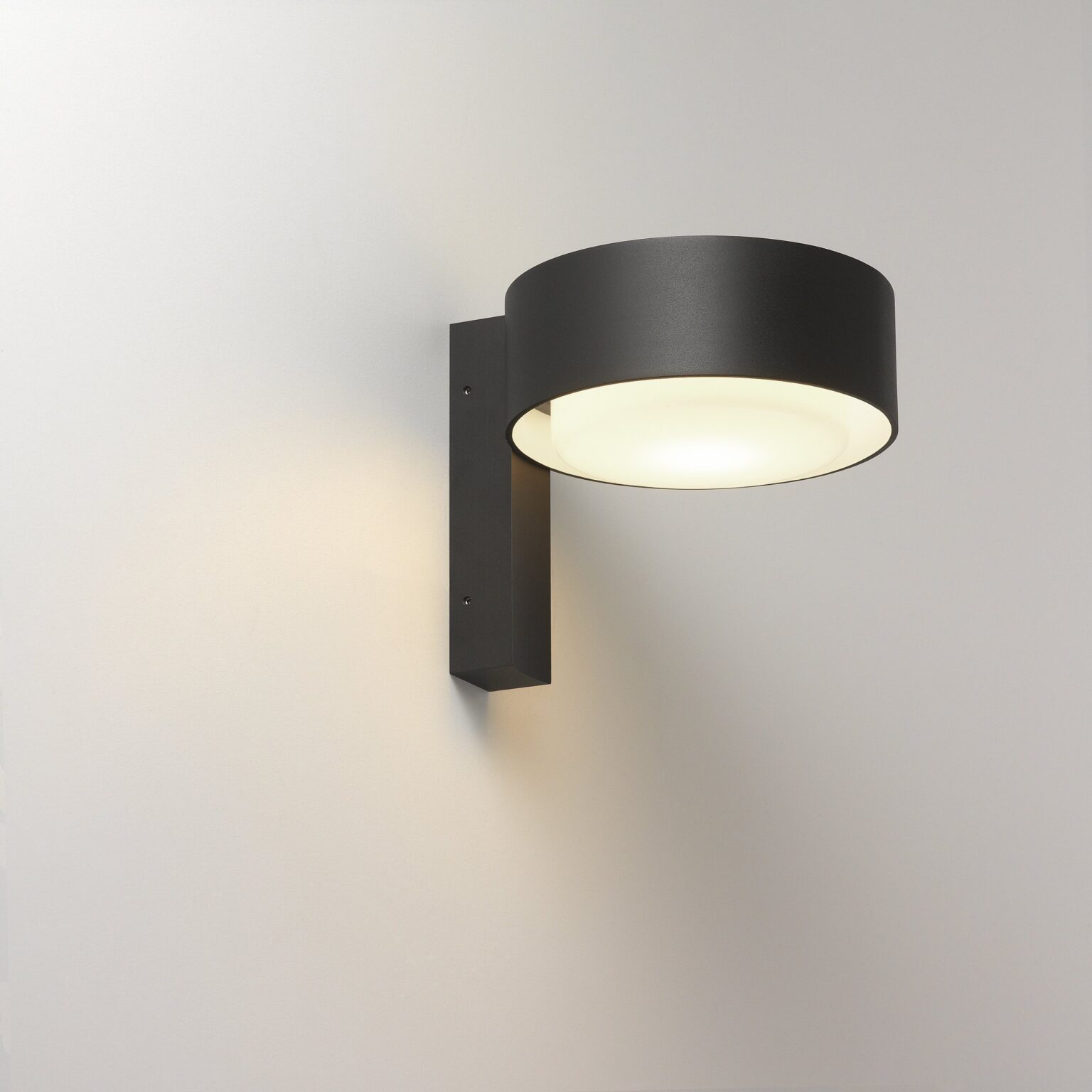“Plaff-on! by Marset flush ceiling lamp – modern aluminum frame with opal glass diffuser for soft ambient light”
