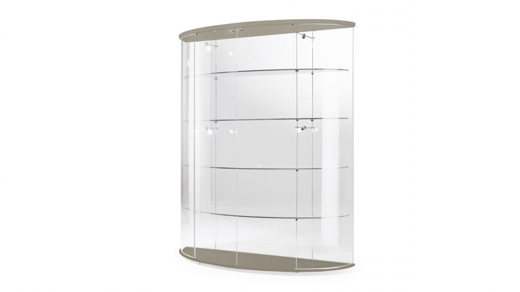 Mega Showcase Reflex contemporary Italian showcase with lacquered finish ideal for upscale Birmingham Michigan interiors