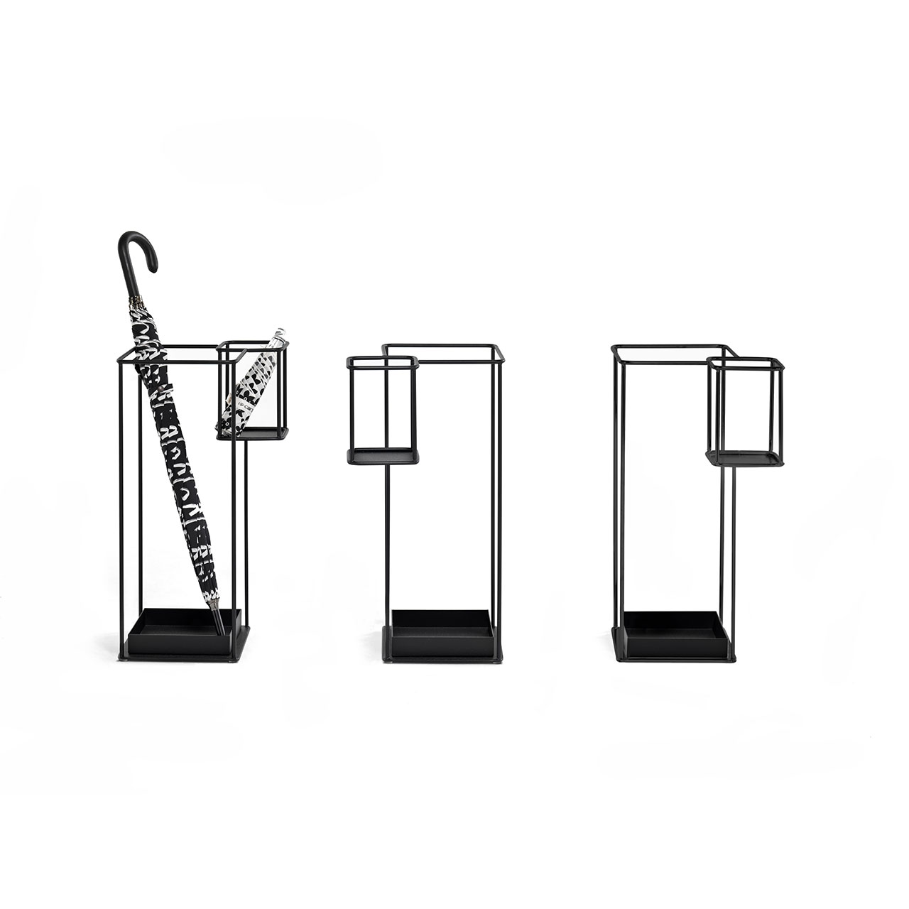 “Italian side table DUO by Mogg – bold contemporary piece with layered tabletop design”