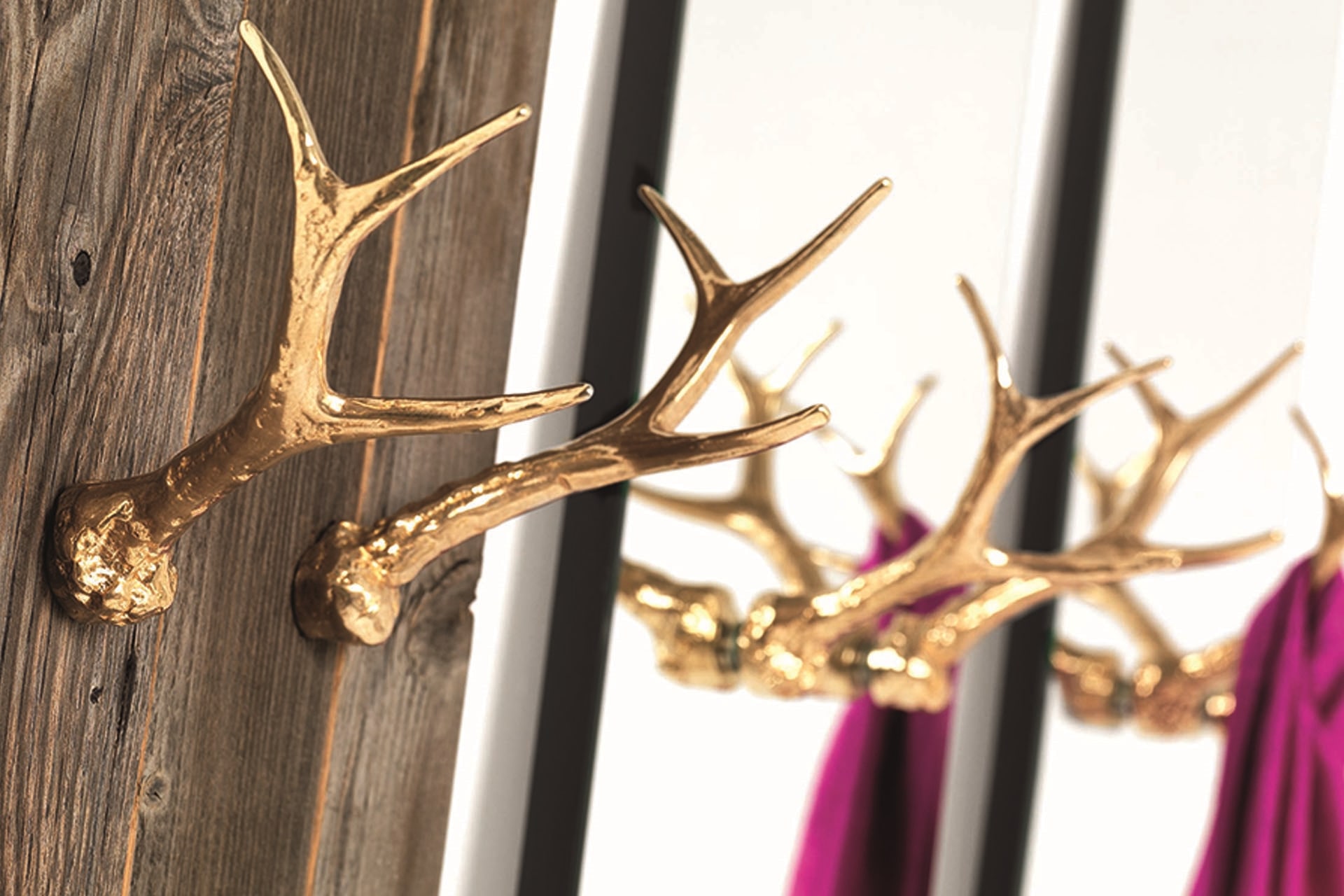 “HUBERTUS coat rack by Mogg – bold decorative wall hook combining function and playful character”