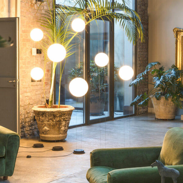“ORBIT by Mogg – modern Italian wall mirror with sculptural circular frame and dynamic layered design”