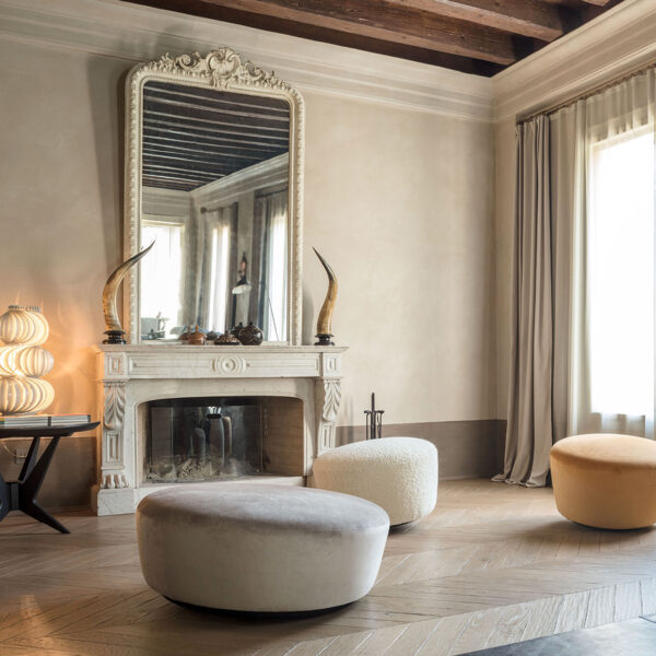 “GIGIO&GIGIONE by Mogg – contemporary Italian side tables with playful cylindrical design in two heights”