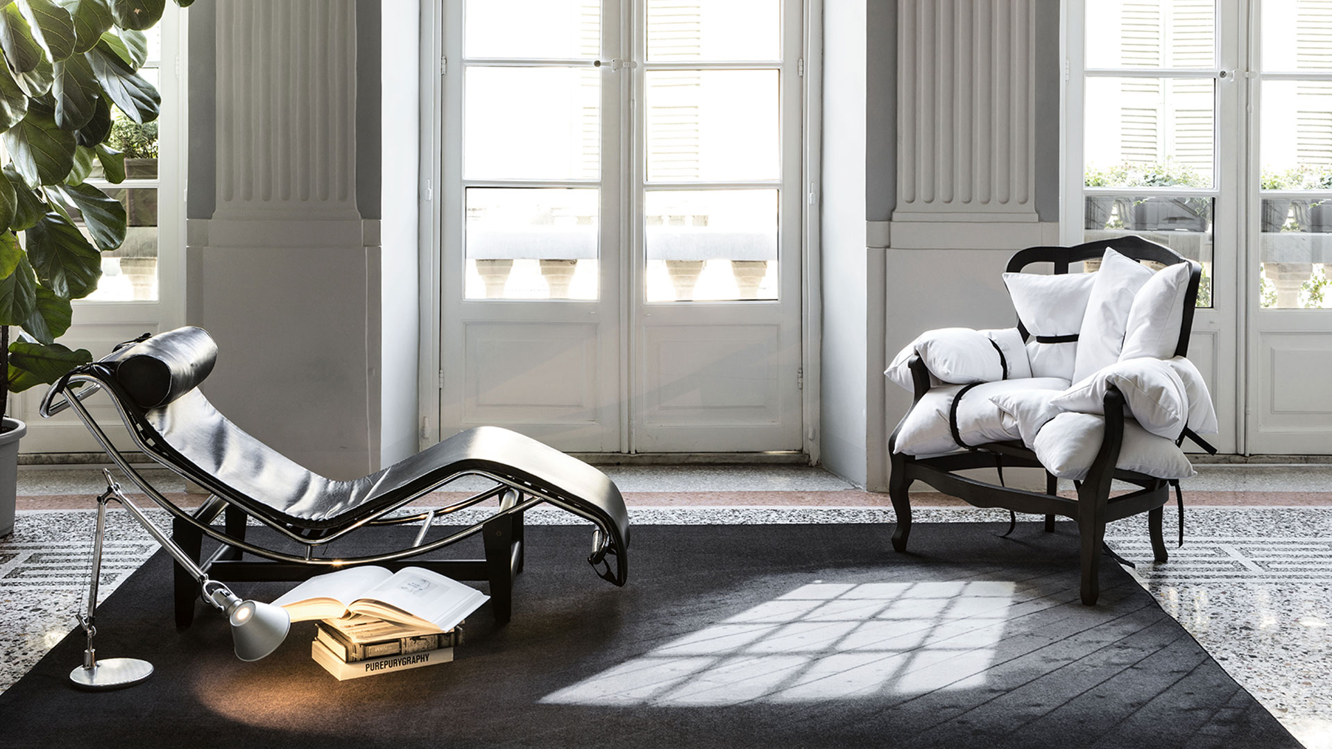 “Designer wall element 7PILLOWS by Mogg – tactile installation merging comfort and visual rhythm”