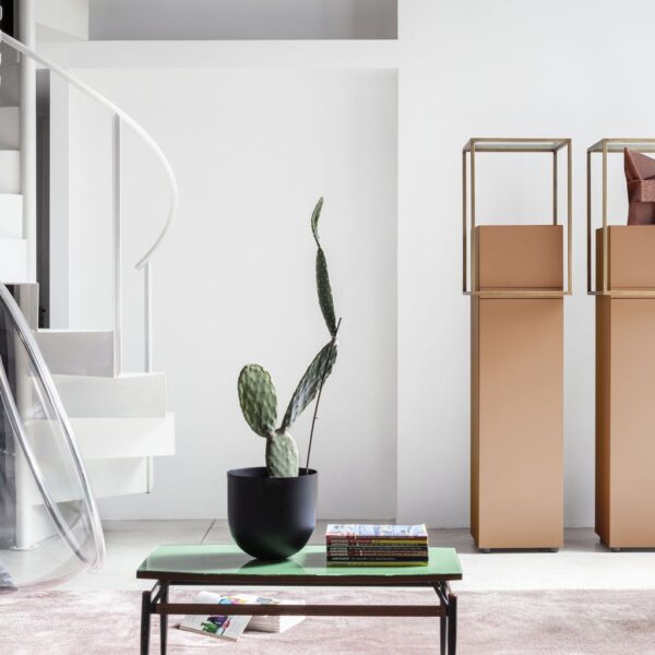 “ZOOM TOWER by Mogg – vertical storage unit with minimalist design and sleek architectural form”