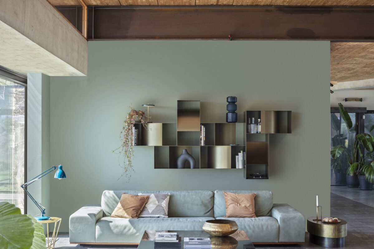“JUDD WALL UNIT by Mogg – modular wall-mounted shelving with geometric stacked-block design”