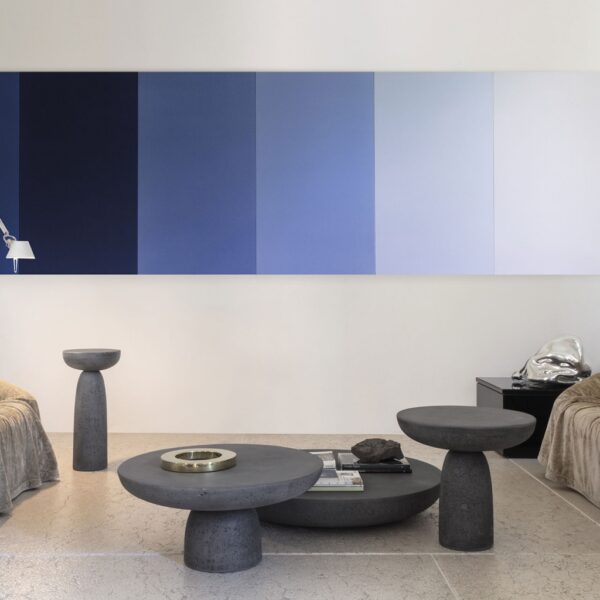 “OLO by Mogg – contemporary round mirror with bold central void and sculptural design”
