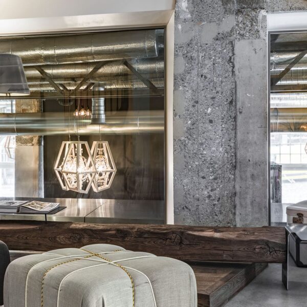 “BEAM by Mogg – minimalist wall-mounted shelf with industrial beam-inspired design”