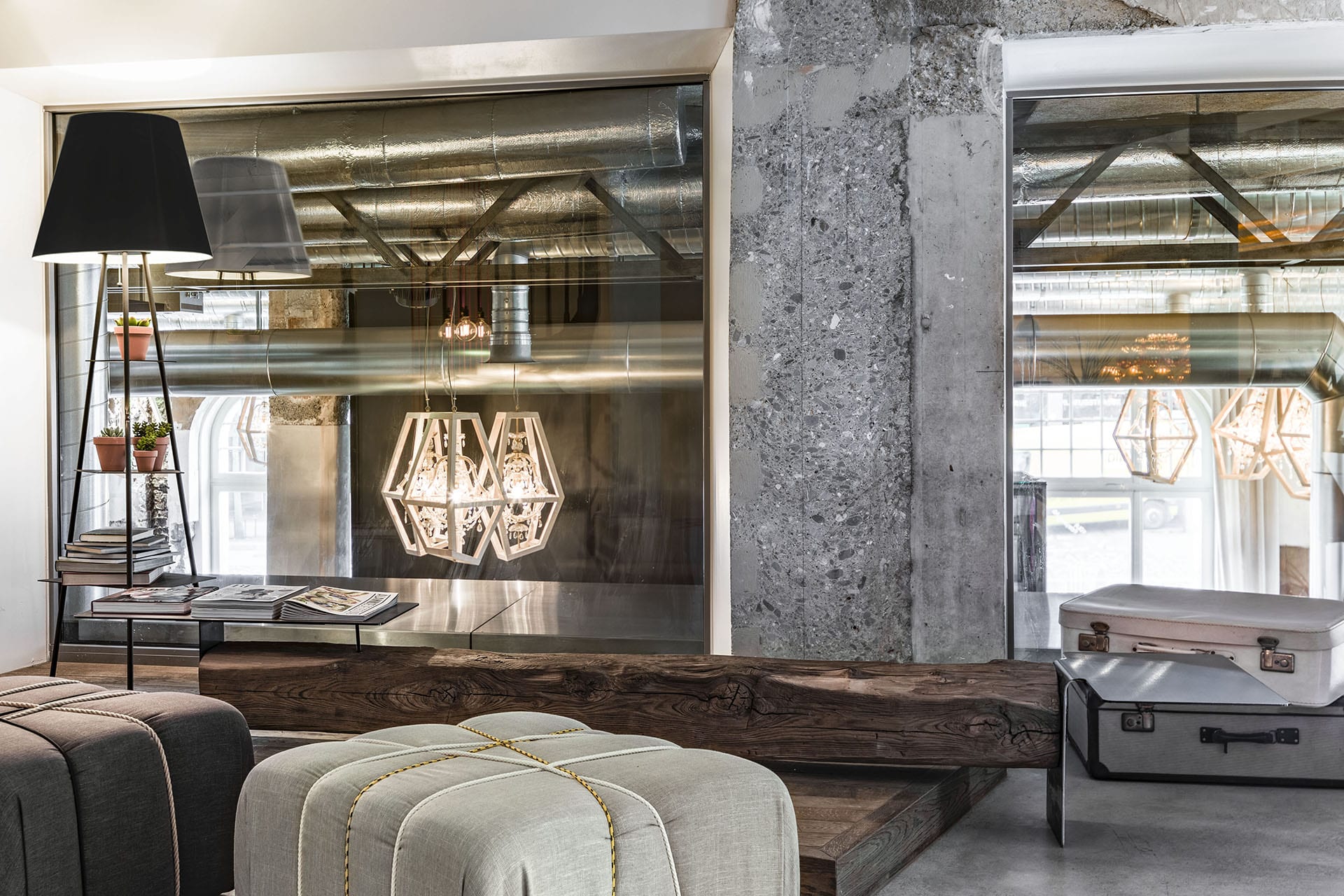 “BEAM by Mogg – minimalist wall-mounted shelf with industrial beam-inspired design”