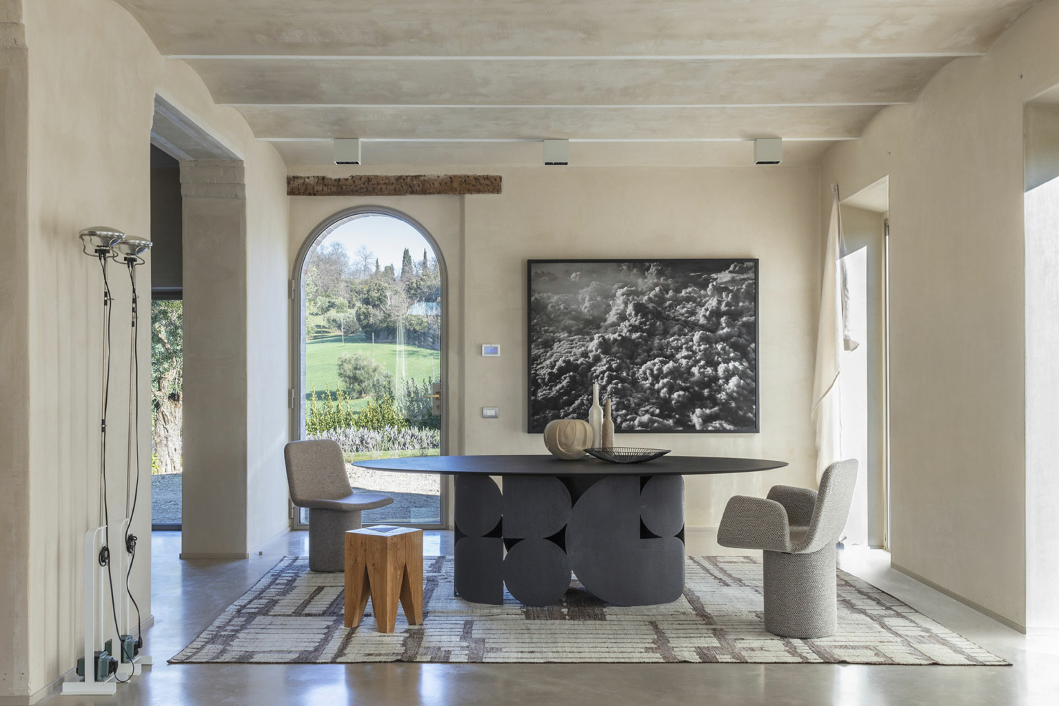 “SHAPE by Mogg – sculptural wall mirror with irregular organic silhouette and artistic design”