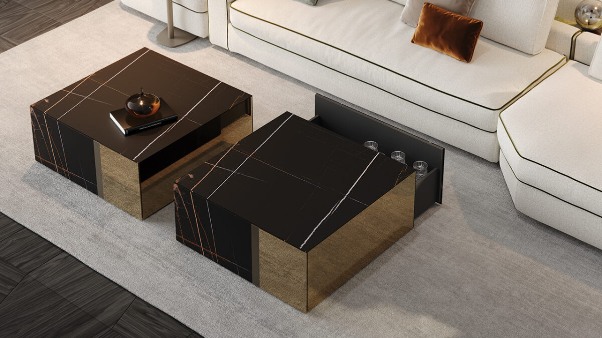 Luxury MONDRIAN 40 by Reflex seating showcased in Troy Michigan