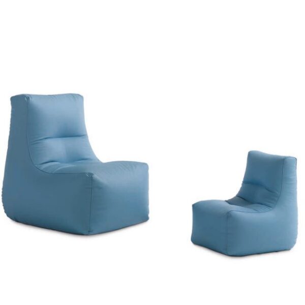 Designed by STH for Casamania, this pouf combines modern aesthetics with functional comfort, ideal for living rooms or play areas.