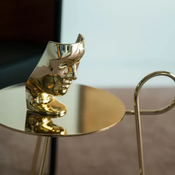 “NEMO MINIATURA by Driade – collectible mini chair featuring surreal facial silhouette and contemporary design”