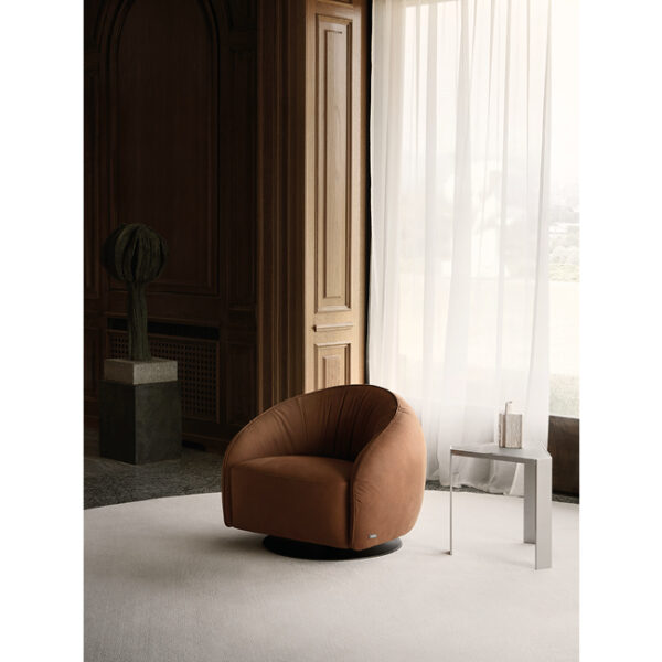 Nest Swivel by Nicoline, offering luxurious comfort and modern design for living rooms in Royal Oak, Michigan.