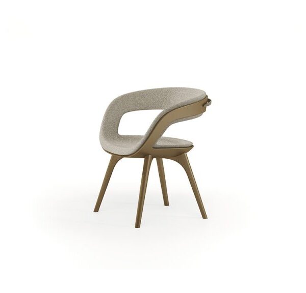 Nido Armchair by Reflex modern Italian design, featured in Troy Michigan home
