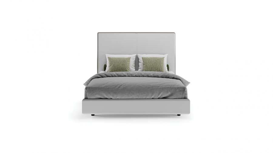 “Modern luxury OH HIGH BED by Reflex with high backrest and refined design.”