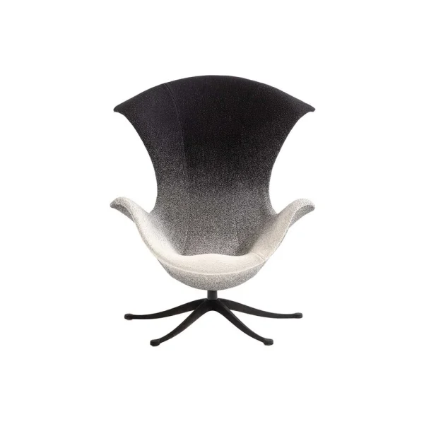 One Page by Moroso in sleek Italian upholstery, front view in a Royal Oak Michigan showroom