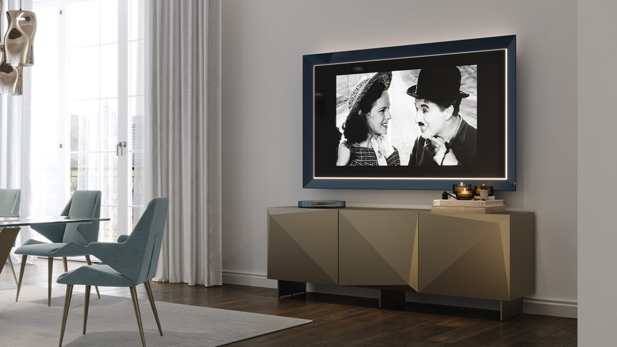Designer ORIGAMI MAXI BUFFET by Reflex Angelo in Troy Michigan showroom