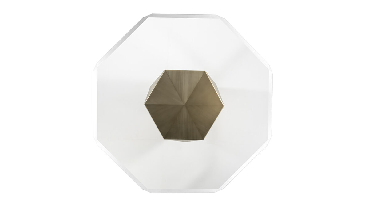 Origami 72 by Reflex showcased in Royal Oak Michigan showroom, modern Italian luxury furniture design.