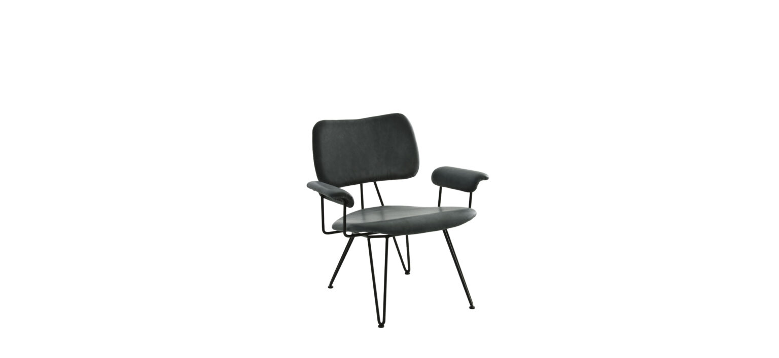 “Overdyed Lounge Chair by Moroso – stylish Italian furniture with bold colors and relaxed silhouette”