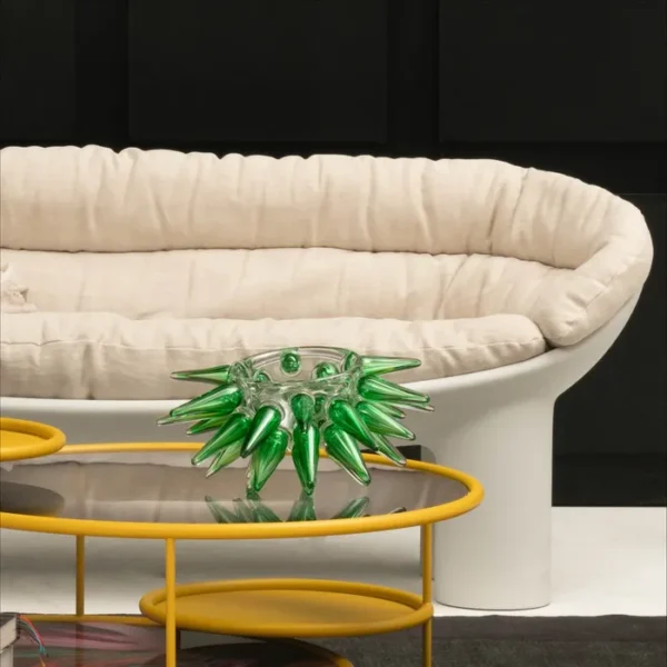 “PINO by Driade contemporary Italian furniture – elegant sculptural chair with refined lines and unique silhouette”