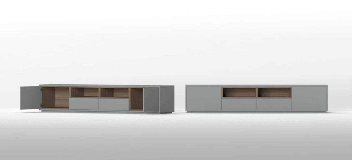 Pixel Media Cabinet by Camerich – A perfect blend of form and function.