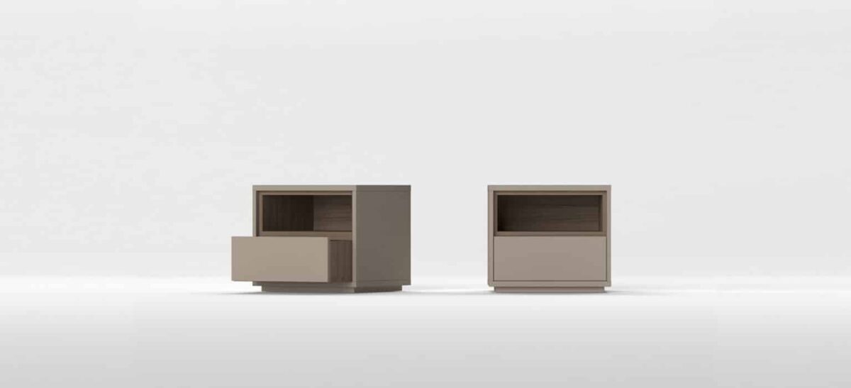 Pixel Media Cabinet by Camerich – Chic and spacious media storage.