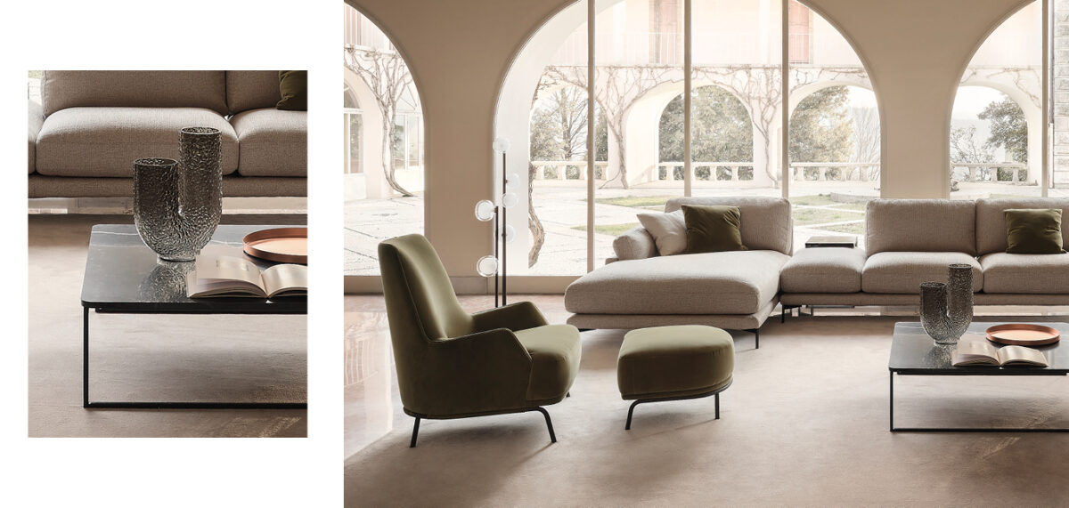 Contemporary Bea High by Nicoline high‑end Italian furniture in Birmingham, Michigan