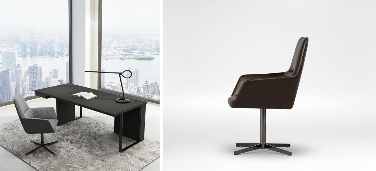 Luxurious Qing Desk Chair for sophisticated settings