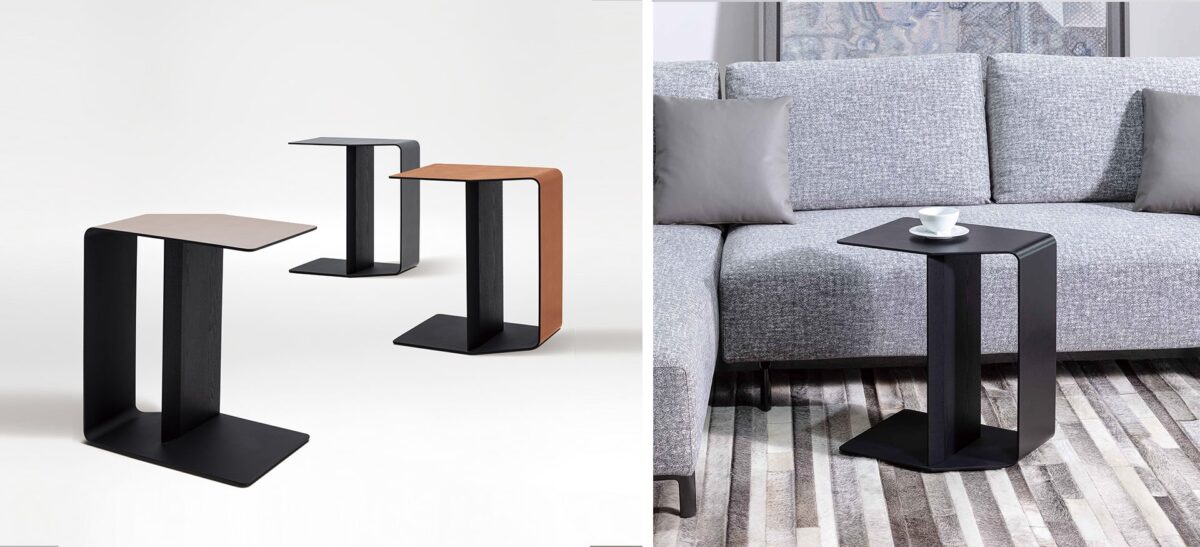 Slice Table by Camerich, a sleek and modern design with a unique, angular shape, perfect for adding a contemporary and artistic touch to luxury living spaces.