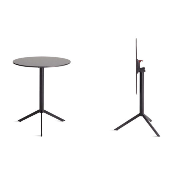 T4 Bistrot Round Table by Casamania & Horm – Modern Design by StH with Foldable and Stackable Features