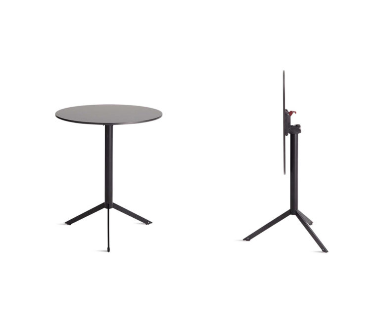 T4 Bistrot Round Table by Casamania & Horm – Modern Design by StH with Foldable and Stackable Features