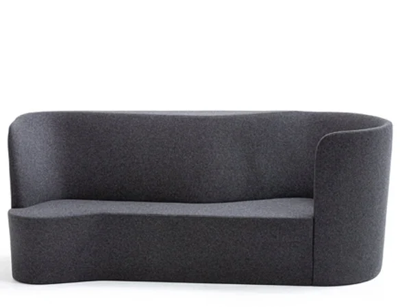 Taba by Moroso featuring a modern design with soft, padded upholstery and a low, ergonomic backrest.