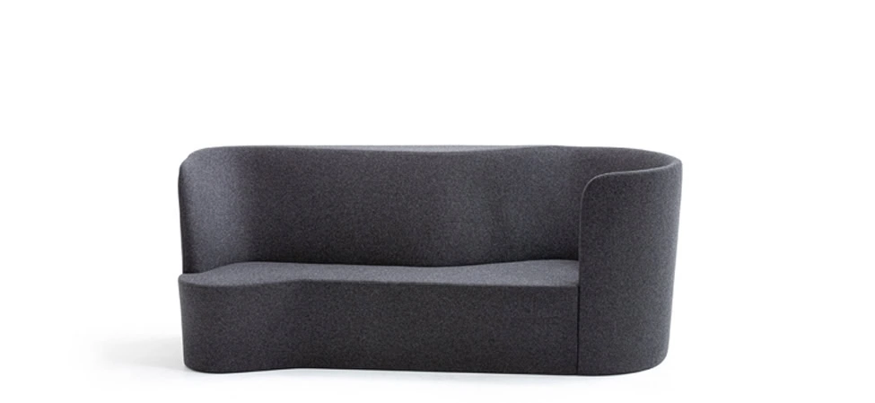 Taba by Moroso featuring a modern design with soft, padded upholstery and a low, ergonomic backrest.