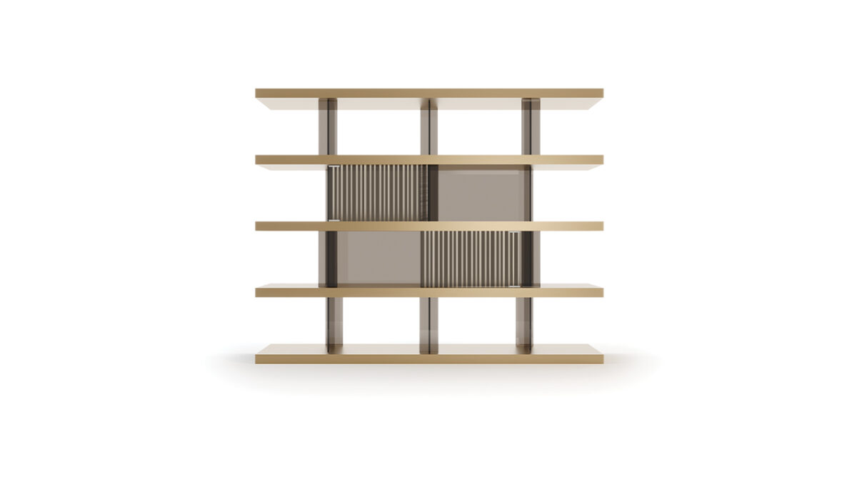Tango T Box Reflex contemporary Italian display cabinet with glass drawers ideal for elegant Birmingham Michigan homes